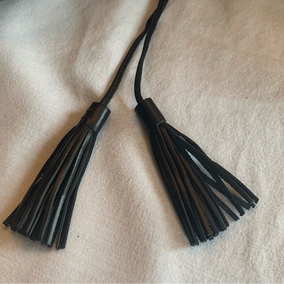 Michael Kors Collection Black Leather Platforms - Picture 3 of 9